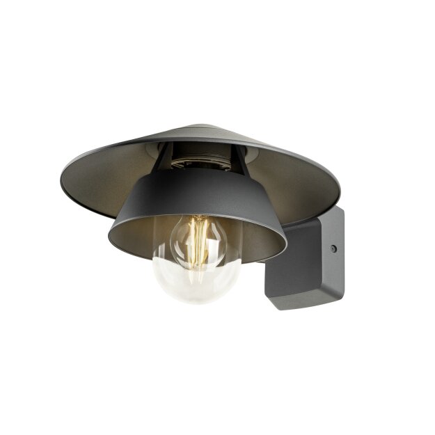 SLV 1011021 SEJERO Wandaufbauleuchte E27 1 x max. 15 W Anthrazit