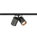 SLV 1011761 BIMA 2.0 1~ Spot DOUBLE QPAR51 2 x 10 W Schwarz