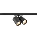 SLV 1011761 BIMA 2.0 1~ Spot DOUBLE QPAR51 2 x 10 W Schwarz