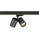 SLV 1011765 BIMA 2.0 3~ Spot DOUBLE QPAR51 2 x 10 W Schwarz