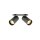 SLV 1011901 ENOLA 2.0 M RL DOUBLE QPAR51 Deckeneinbauleuchte 2 x 10 W Schwarz