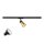 SLV 1012054 PURI 2.0 LAMP SET Cone 1~ Spot INKL. PAR16 GU10 2700 K GU10 1 x 6 W PHASE 38° Schwarz / Goldfarben