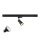 SLV 1012075 PURI 2.0 LAMP SET Cone 3~ Spot INKL. PAR16 GU10 3000 K GU10 1 x 6 W PHASE 38° Schwarz