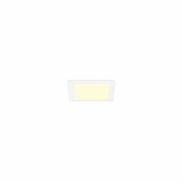 SLV 1012201 SENSER 2.0 18 RL eckig PHASE Deckeneinbauleuchte 3000 K / 4000 K 12 W 90° Weiß