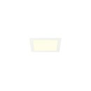 SLV 1012203 SENSER 2.0 24 RL eckig PHASE Deckeneinbauleuchte 3000 K / 4000 K 20 W 90° Weiß