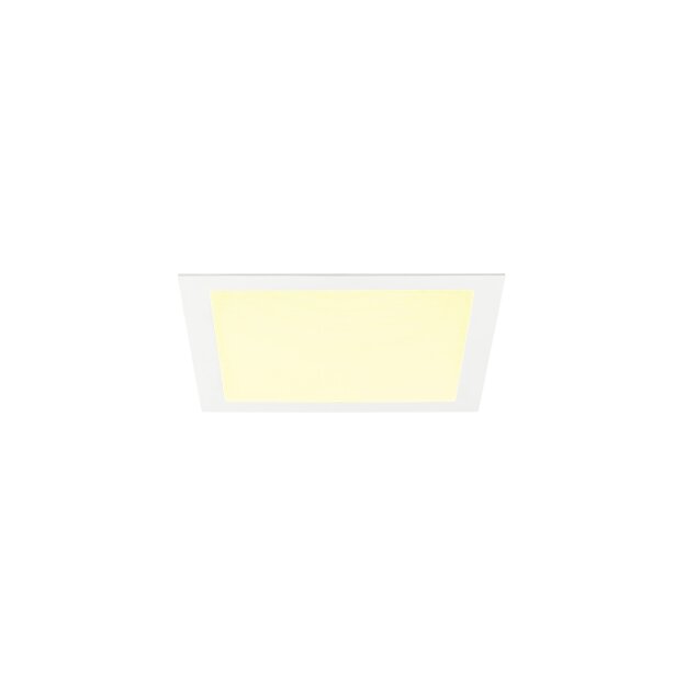 SLV 1012205 SENSER 2.0 30 RL eckig PHASE Deckeneinbauleuchte 3000 K / 4000 K 25 W 90° Weiß