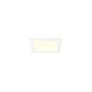 SLV 1012210 SENSER 2.0 24 RL eckig DALI Deckeneinbauleuchte 3000 K / 4000 K 18 W 90° Weiß