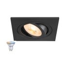 SLV 1012490 NEW TRIA® 75 SMART SET DL ECKIG GU10...