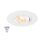 SLV 1012494 NEW TRIA® 75 XL SMART SET DL RUND GU10 PAR16 ZIGBEE TW Deckeneinbauleuchte Weiß