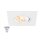 SLV 1012497 NEW TRIA® 75 XL SMART SET DL ECKIG GU10 PAR16 ZIGBEE TW Deckeneinbauleuchte Aluminium