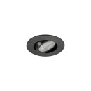 SLV 1012624 UNIVERSAL DOWNLIGHT SLIM RL PHASE Deckeneinbauleuchte 2700 K / 3000 K / 4000 K 6 W Schwarz