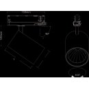 SLV 1011092 TRACKSPOT P 3PH. 62 927 WB ML WH