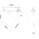 SLV 1011105 TRACKSPOT C 3PH. 53 927 WB ML WH