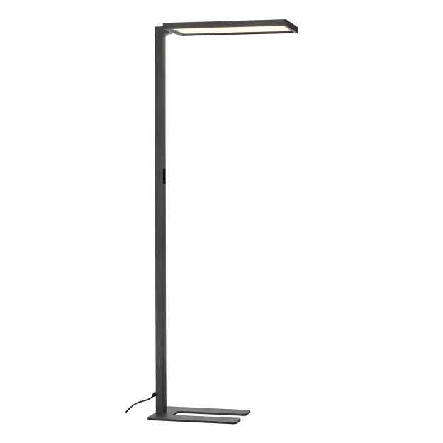 SLV 1012193 WORKLIGHT FL Stehleuchte 4000 K 79 W Touch Schwarz