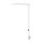 SLV 1012195 WORKLIGHT TL Tischleuchte 4000 K 79 W Touch Weiß