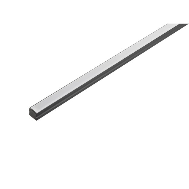 SLV 1012332 LEDSTRIP PROFIL AUFBAU S Schwarz
