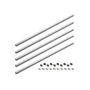SLV 1012477 LEDSTRIP SET PROFIL AUFBAU + DIFFUSOR 5*1M S Schwarz
