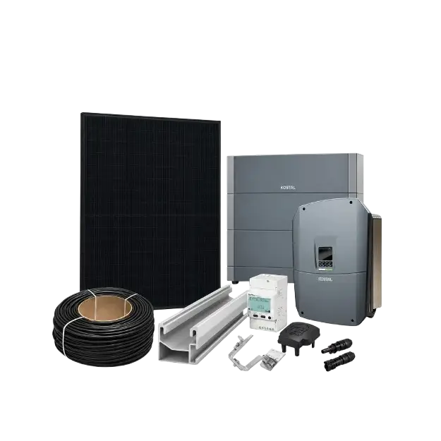 Speedkit 8,46 kWp / 6,4 kWh 18x DMEGC 470BB + Kostal Helivor + Gestell