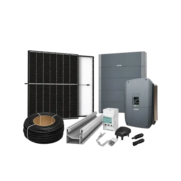 Speedkit 11,28 kWp / 9,6 kWh 24x Trina 470BW + Kostal Helivor + Gestell