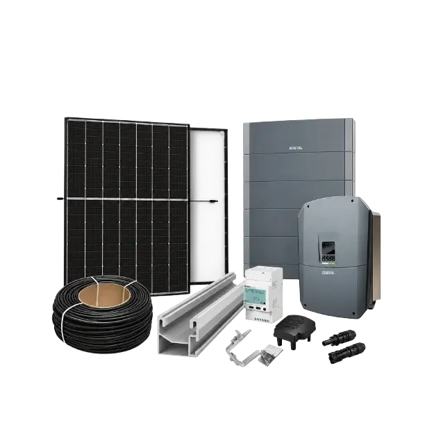 Speedkit 13,16 kWp / 12,8 kWh 28x Trina 470BW + Kostal Helivor + Gestell