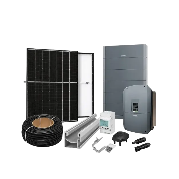 Speedkit 16,92 kWp / 16,0 kWh 36x Trina 470BW + Kostal Helivor + Gestell