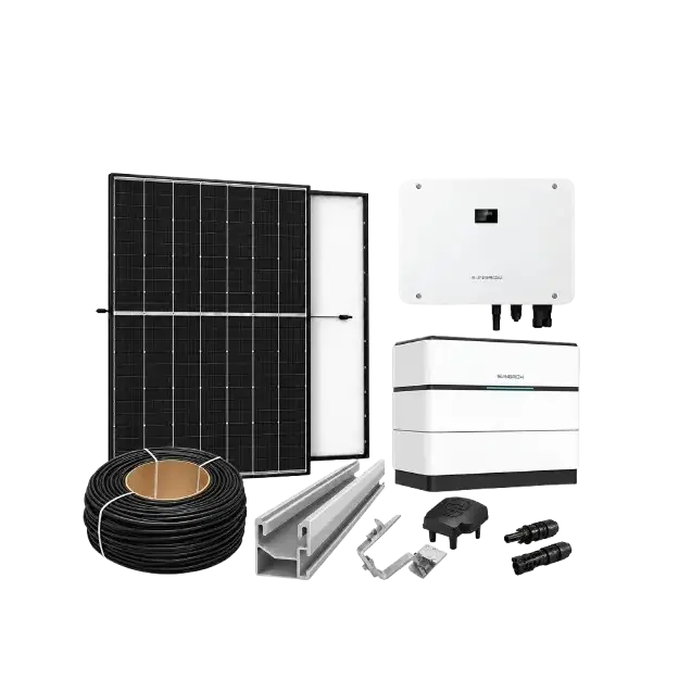 Speedkit 13,16 kWp / 10,0 kWh 28x Trina 470BW + Sungrow SBH + Gestell