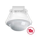 ESYLUX 10x BASIC EXPRESS MD 360° 24 IR 1C FM IP23 WH...