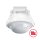 ESYLUX 10x BASIC EXPRESS MD 360° 24 IR 1C FM IP23 WH Deckeneinbau-Bewegungsmelder Reichweite ca. Ø 24 m Nulldurchgangsschaltung fernbedienbar EB10432200