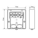 ESYLUX WILMA WALL BASE UNIT WH Ersatz-Wandsockel zur...