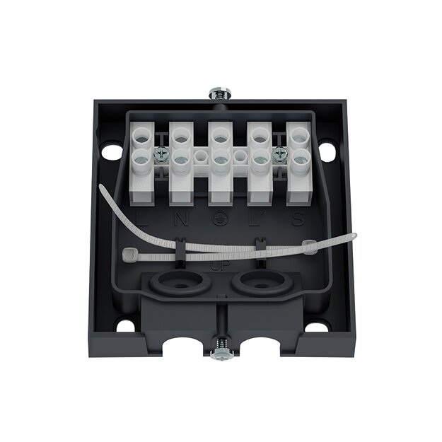 ESYLUX SUNJA 10/30W WALL BASE UNIT AN Ersatz-Wandsockel zur Verwendung mit Leuchten 10/30W der Serie SUNJA EL00811067