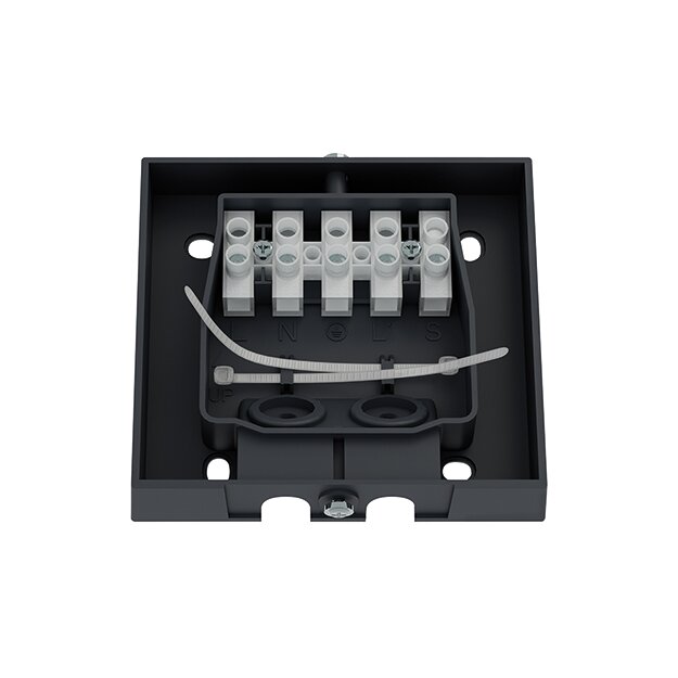 ESYLUX SUNJA 48/70W WALL BASE UNIT AN Ersatz-Wandsockel zur Verwendung mit Leuchten 48/70W der Serie SUNJA EL00811081