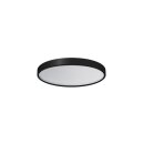 ESYLUX SVENJA CL 450 DDP OP 3300 830 IP20 DALI-2 BK Runde flache LED-Anbauleuchte mit pulverbeschichtetem Aluminiumgehäuse DALI-2-Lichtsteuerung EO10850448