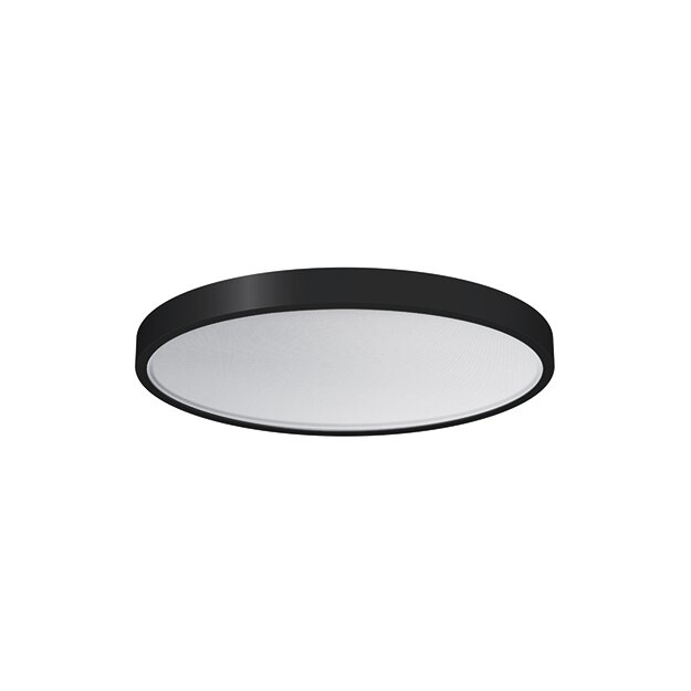 ESYLUX SVENJA CL 600 DDP OP 5700 840 IP20 DALI-2 BK Runde flache LED-Anbauleuchte mit pulverbeschichtetem Aluminiumgehäuse DALI-2-Lichtsteuerung EO10850486