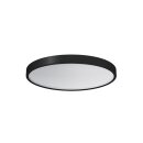 ESYLUX SVENJA CL 600 DDP OP 5700 840 IP20 DALI-2 BK Runde flache LED-Anbauleuchte mit pulverbeschichtetem Aluminiumgehäuse DALI-2-Lichtsteuerung EO10850486