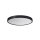 ESYLUX SVENJA CL 600 DDP OP 5600 8TW IP20 DALI-2 DT8 BK Runde flache LED-Anbauleuchte mit pulverbeschichtetem Aluminiumgehäuse DALI-2-Lichtsteuerung (DT8) und Tunable White EO10850493