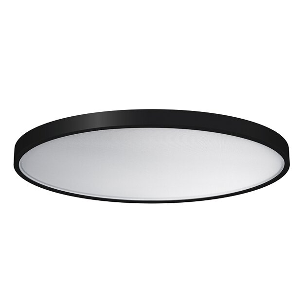 ESYLUX SVENJA CL 900 DDP OP 9400 830 IP20 DALI-2 BK Runde flache LED-Anbauleuchte mit pulverbeschichtetem Aluminiumgehäuse DALI-2-Lichtsteuerung EO10850509