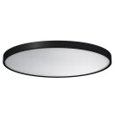 ESYLUX SVENJA CL 900 DDP OP 7000 8TW IP20 DALI-2 DT8 BK Runde flache LED-Anbauleuchte mit pulverbeschichtetem Aluminiumgehäuse DALI-2-Lichtsteuerung (DT8) und Tunable White EO10850523