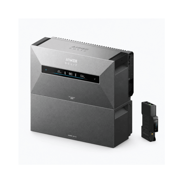 Anker SOLIX Solarbank Max AC Set ca. 14 kWh mit 1× BP7000 Erweiterungsakku, Smart Meter Gen 2, 3-phasig