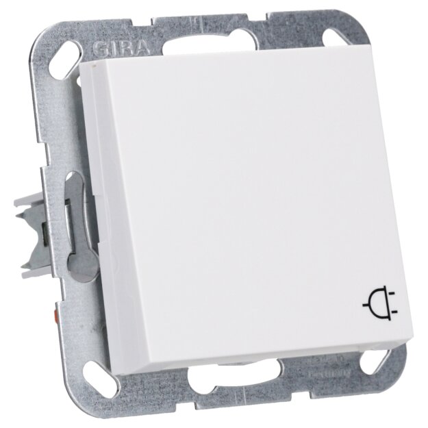 Exklusives Angebot: Gira 445403 SCHUKO-Steckdose mit Klappdeckel System 55 Reinweiß glänzend - nur für kurze Zeit!