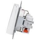 Exklusives Angebot: Gira 445403 SCHUKO-Steckdose mit Klappdeckel System 55 Reinweiß glänzend - nur für kurze Zeit!