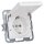 Exklusives Angebot: Gira 445403 SCHUKO-Steckdose mit Klappdeckel System 55 Reinweiß glänzend - nur für kurze Zeit!
