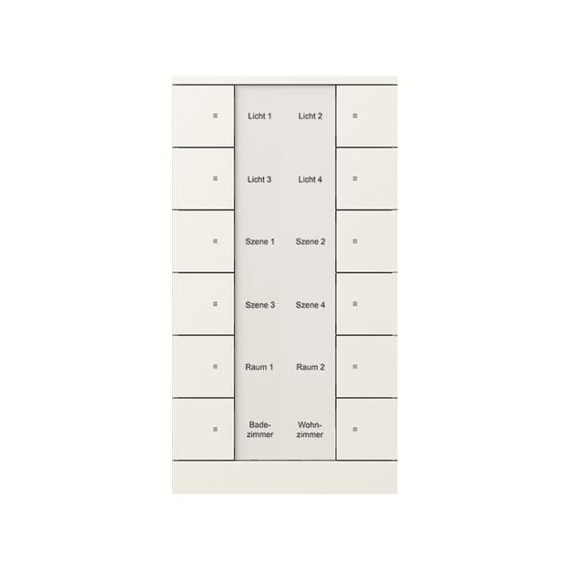 Exklusives Angebot: Busch-Jaeger SB/U12.0.11-884 12-fach Bedienelement studioweiß matt 2CKA006330A0075 - nur für kurze Zeit!