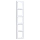 Exklusives Angebot: Busch-Jaeger 1725-884K future® linear-Abdeckrahmen 5-fach Rahmen (Kunststoff (lackiert)) Studioweiß Matt future® linear 2CKA001754A4418 - nur für kurze Zeit!