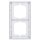 Exklusives Angebot: Busch-Jaeger 1722-284 Abdeckrahmen 2-fach Rahmen (Thermoplast) Studioweiß Busch-axcent® 2CKA001754A4332 - nur für kurze Zeit!