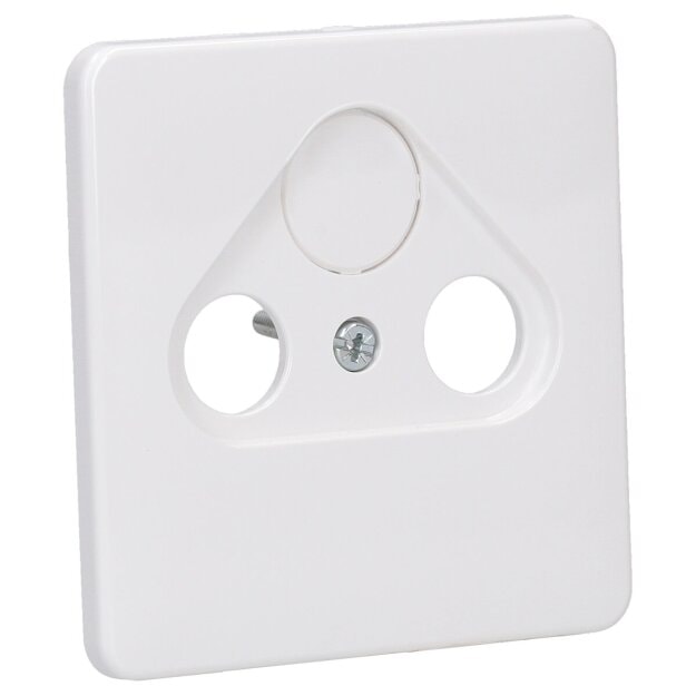 Exklusives Angebot: Jung CD561SATWW Abdeckung f. SAT-TV-Steckdose (Thermoplast bruchsicher) Alpinweiß Serie CD - nur für kurze Zeit!