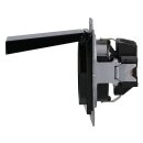 Exklusives Angebot: Jung A1520BFKLSW SCHUKO® Steckdose mit Klappdeckel (Thermoplast bruchsicher) Schwarz Serie A - nur für kurze Zeit!