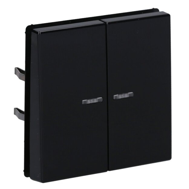 Exklusives Angebot: Jung BTA17102BFSW JUNG HOME Taster 2-fach Schwarz - nur für kurze Zeit!