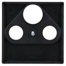 Exklusives Angebot: Jung A561PLSATSW Abdeckung f. SAT-TV-Steckdose (Duroplast) Schwarz Serie A - nur für kurze Zeit!