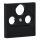 Exklusives Angebot: Jung A561PLSATSW Abdeckung f. SAT-TV-Steckdose (Duroplast) Schwarz Serie A - nur für kurze Zeit!