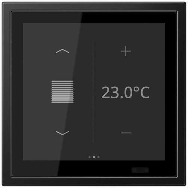Exklusives Angebot: Jung LSZ459BFD1SSWM KNX Raumcontroller LS TOUCH Secure Graphitschwarz matt - nur für kurze Zeit!